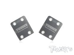 TO-220-HB Stainless Steel Rear Chassis Skid Protector ( HB Racing D815/D817/E817/D817 V2/D819 ) 2pcs.