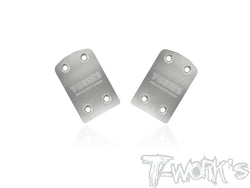 TO-220-XB4'21 Stainless Steel Rear Chassis Skid Protector ( Xray XB4'21 ) 2pcs.