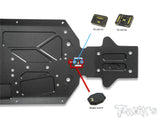 TO-228-MBX8 7075-T6 Black Hard Coated Alum. CNC Light Weight Chassis ( For Mugen MBX8 )