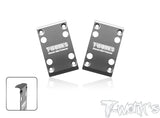 TO-235-B74.2	  Stainless Steel Front Chassis Skid Protector ( For Team Associated RC10 B74.2/B74.2D/B74.1 ) 2pcs.