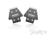 TO-235-RC8B4	Stainless Steel Front Chassis Skid Protector ( Team Associated RC8 B4.1/B4 ) 2pcs.