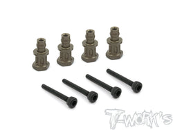 TO-240-AG Hard Coated 7075-T6 Alum. Shock Standoffs (For Agama A319)  4pcs.