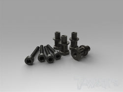 TO-240-K Hard Coated 7075-T6 Alum. Shock Standoffs (For Kyosho MP9 TKI3/TKI4/MP9e EVO/MP10)  4pcs.