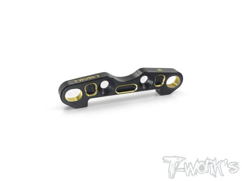TO-244-FLH Brass Front Lower Sus. Mount ( Rear/ High Mount ) For Kyosho MP9 TKI3/TKI4/MP9e EVO