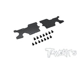 TO-246-35.4-R Graphite Rear A-arm Stiffeners 1mm/1.5mm  ( For Sworkz S35-4 )