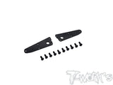 TO-246-35.4-UF Graphite Front Upper A-arm Stiffeners 1mm/1.5mm ( For Sworkz S35-4/S35-4 EVO/ S35.4EVO )