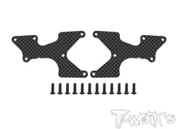 TO-246-8IGHT-X2.0-R    Graphite Rear  A-arm Stiffeners 1mm/1.5mm  ( For TLR 8IGHT-X/XE 2.0 )