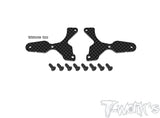 TO-246-B4-F   Graphite Front A-arm Stiffeners 1mm/1.5mm ( For Team Associated RC8 B4 )