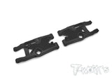 TO-246-B4.1-R  Graphite Rear A-arm Stiffeners 1mm/1.5mm/2.0mm ( For Team Associated RC8 B4.1 )