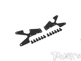 TO-246-F8    Graphite Front/Rear/ Front Upper  A-arm Stiffeners 1.5mm ( For Sparko F8 )