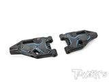 TO-246-MBX8-F Graphite Front A-arm Stiffeners  ( For Mugen MBX8/Mugen MBX8 ECO/Mugen MBX8R )