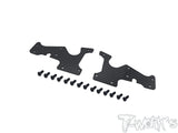 TO-246-SRX8-FL Graphite Front Lower A-arm Stiffeners 1mm/1.5mm  ( For Serpent SRX8/E/EVO GT/GT/GTE/ E-Pro/ GTE LWB/GT TQ/GTE WC  )