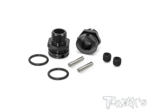 TO-249B-M Dual lock 17mm Truggy Wheel Adapter 11.5mm ( For Mugen  , SWorkz )