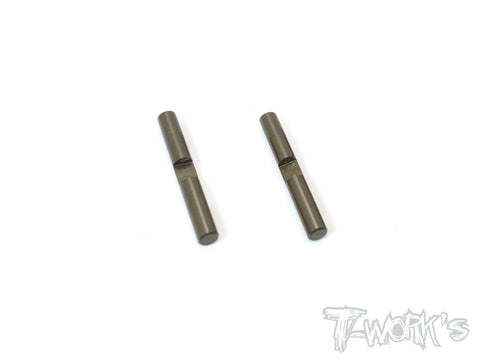 TO-258-RC8-2 Hard Coated 7075-T6 Alum. Diff Cross Pin  ( For Team Associated RC8 B3.1/B3.2 /Mugen MBX7/7R / Sworkz ) 2pcs.