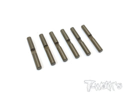 TO-258-RC8 Hard Coated 7075-T6 Alum. Diff Cross Pin  ( For Team Associated RC8 B3.1 /B3.2/T3.2/T3.2E/Mugen MBX7/7R / Sworkz ) 6pcs.