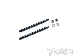 TO-260-MP10TKI2	DLC coated Front Shock Shaft  57mm ( For Kyosho MP10 TKI2 ) 2pcs.