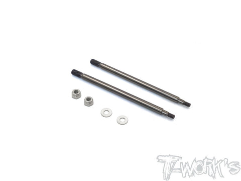 TO-260-RC8	DLC coated Front Shock Shaft  54.7mm (  For Team Associated RC8 B3.1 ) 2pcs.