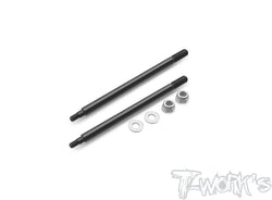 TO-260-S35.4-W	DLC coated Front Shock Shaft  57.6mm (  SWORKZ S35.4 World Edition ) 2pcs.