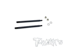 TO-260-S35.4	DLC coated Front Shock Shaft  58.2mm (  SWORKZ S35.4  ) 2pcs.