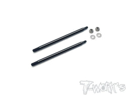 TO-261-MP10TKI2	DLC coated Rear Shock Shaft  66mm( For Kyosho MP10 TKI2/ MP10T Front Shock Shaft  ) 2pcs.