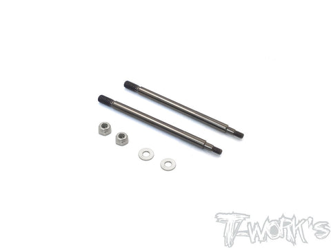 TO-261-RC8 DLC coated Rear Shock Shaft  63.8mm ( For Team Associated RC8 B3.1  ) 2pcs.