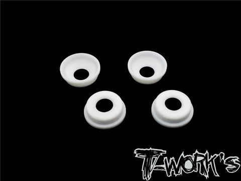 TO-268-MBX Front Upright Adjust Nut Teflon Spacers ( For Mugen MBX8/7R/7/Mugen MBX8R) 4pcs.