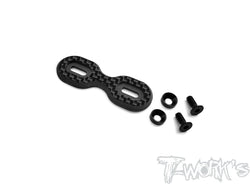 TO-300-10B  1/10 Buggy Graphite Wing Button ( Wide )