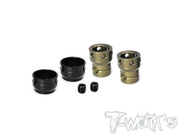 TO-301-K Hard Coated Alum. Joint Cups ( For Kyosho MP10 only use for T-Work's Center CVD )2pcs