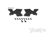 TO-312-B4      2mm FRP Front /Rear A-Arm & Front Upper A-arm Stiffeners ( For Team Associated RC8 B4 )