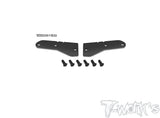 TO-312-B4      2mm FRP Front /Rear A-Arm & Front Upper A-arm Stiffeners ( For Team Associated RC8 B4 )