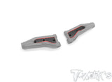 TO-312-B4      2mm FRP Front /Rear A-Arm & Front Upper A-arm Stiffeners ( For Team Associated RC8 B4 )