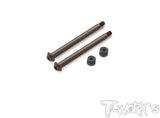 TO-323-8IGHT    Steel Captured Design Front / Rear  Hinge pin   ( For TLR 8ight X / 8IGHT )