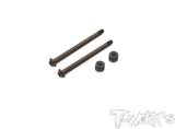 TO-323-MP10    Steel Captured Design Front /Rear Hinge pin   (For Kyosho MP10 TKI2/MP10/MP9 TKI4/3/2/MP9/T/E)