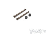 TO-323-T410   Steel Captured Design Front  /  Rear Hinge pin   (For TEKNO EB410/ET410)