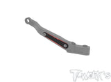 TO-325      FRP / Graphite Rear Chassis Brace Insert ( For Team Associated RC8 B4 )