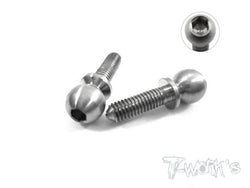 TP-017 64 Titanium 5.5mmx9.7mm Ball Connector  ( For VBC D06 )2pcs.