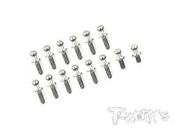 TP-028 64 Titanium Ball End set  For Yokomo YZ-2