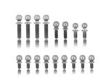 TP-032 64 Titanium Ball End set  For VBC D07