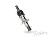 TP-050  64 Titanium Shock Standoffs With POM Shock Cap Bushings ( For TEKNO EB/NB/NT/SCT )4pcs.