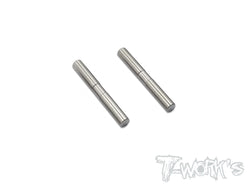 TP-051-C  64 Titanium Rear Arm Pin ( For Xray T4'16 / T4'17 / T4'18 /T4'20/T4F )2pcs.