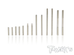 TP-053 64 Titanium Hinge Pin Set ( For Mugen MRX-6 )