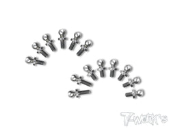 TP-077 64 Titanium Ball End Set  (For Kyosho Lazer ZX6.6)