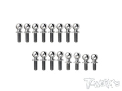 TP-078 64 Titanium Ball End Set For TEKNO EB410