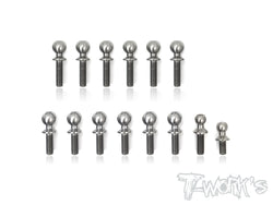 TP-088  64 Titanium Ball End set ( For Team Associated RC10 B6.1/B6.1D )