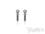 TP-090 64 Titanium Ballstuds ( For Yokomo YZ2/YZ4 5.5mm Ball )