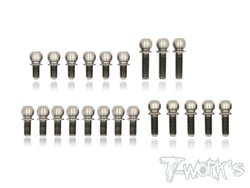 TP-094  64 Titanium 4.9mm Ball End  set ( For Xray T4 2019 )