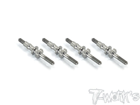 TP-105-410.2	64 Titanium Shock Standoffs  ( For TEKNO EB410.2 )4pcs.