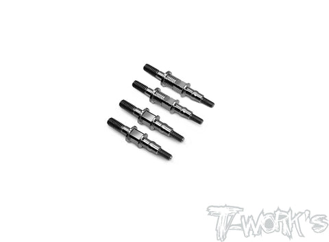 TP-105-T2.0  64 Titanium Shock Standoffs  ( For TEKNO EB48 2.0 )4pcs.