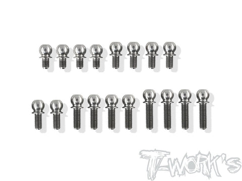 TP-106 64 Titanium 4.9mm Ball End  set ( For Xray T4 2020 )