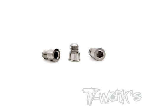 TP-117 64 Titanium Upper Deck Screw  ( For Awesomatix A800MMX/ A800FX ) 3pcs.